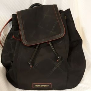 Vera Bradley Black Backpack medium